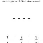 6. Opret en firecifret kode du kan huske