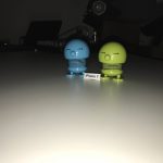 Billede taget med iPhone 7 i mørkt rum (5LUX) med fotolys (Foto: MereMobil.dk)