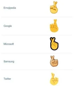 Forskellen på emojis på tværs af medier og brands (Foto: MetroXpress)