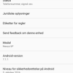Screenshot fra Nexus 6P (Foto: MereMobil.dk)