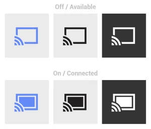 chromecast-ikoner