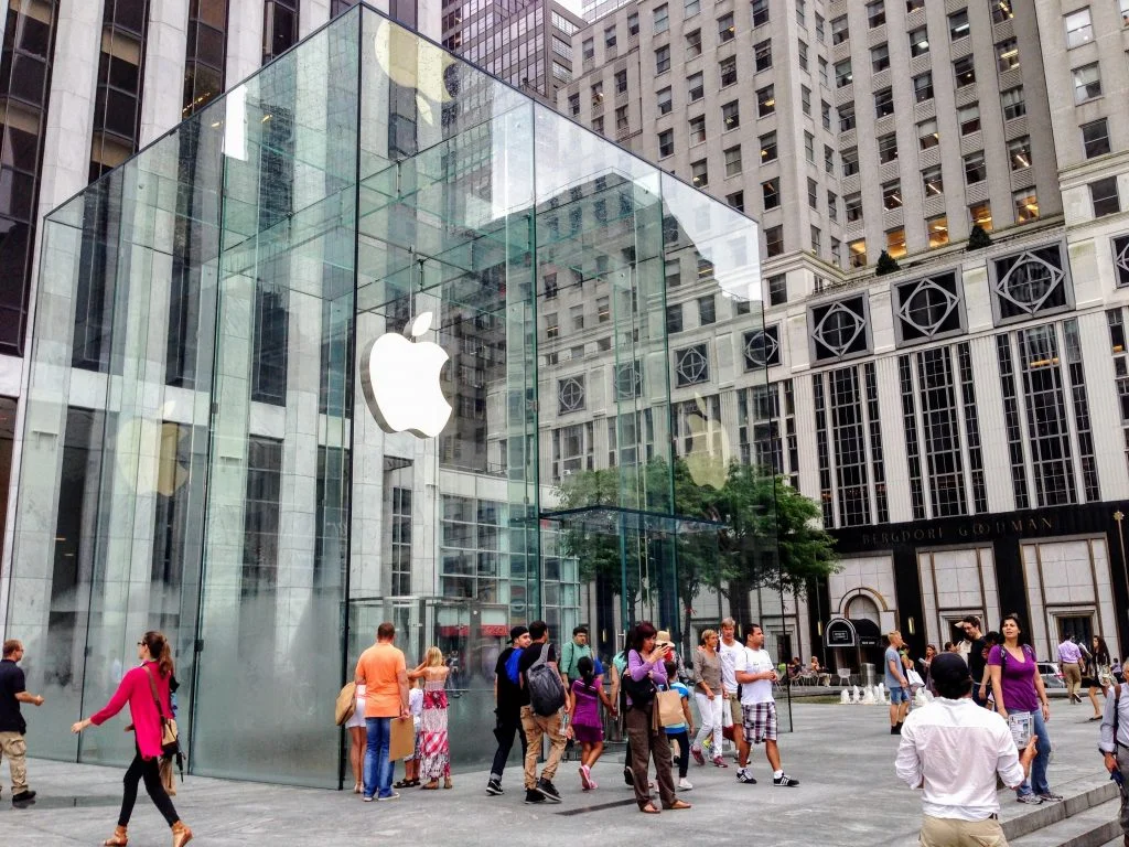 Apple Store, 5th Avenue, New York (Foto: MereMobil.dk)