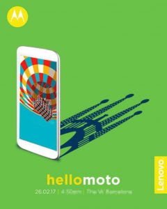Lenovo invitation til MWC 2017