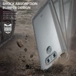 Billeder der angiveligt viser et cover fra Ringke til LG G6 på Amazon.com