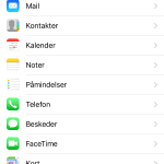 Screenshots for hvordan du får ugenumre på din iPhone eller iPad (Foto: MereMobil.dk)