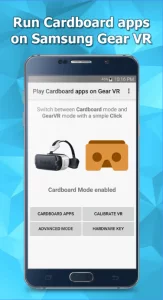 Play Cardboard apps on Gear VR