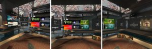 Samsung Gear VR - hjem menu