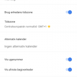 Screenshots for hvordan du får ugenumre på din Android-telefon (Foto: MereMobil.dk)