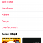 Apple Music v2.0 på Android (Foto: MereMobil.dk)
