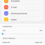 Screenshot fra Samsung Galaxy S8+ (Foto: MereMobil.dk)