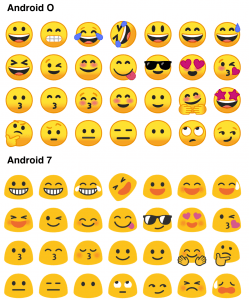 Android emoji icons