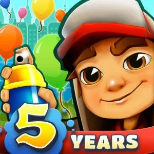 Subway Surfers fylder 5 år