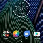 Screenshot fra Moto G5 Plus