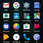 Screenshot fra Moto G5 Plus