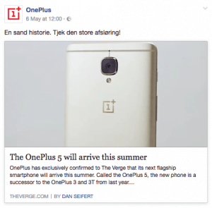 OnePlus teaser på de sociale medier for deres egen officielle udmelding om OnePlus 5
