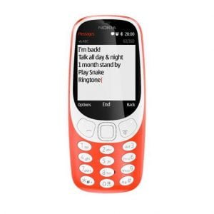 Nokia 3310 anno 2017 er klar til comeback (Foto: HMD Global)