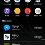 Screenshot fra Sony Xperia XZ Premium (Foto: MereMobil.dk)