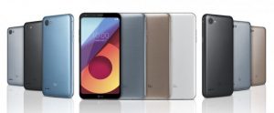 LG Q6, LG Q6+ og LG Q6a (Kilde: GSMArena.com)