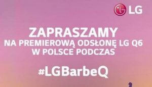 LG udsender invitationer til pressemøde i Polen. Måske offentliggørelsen af LG Q6? (Kilde: GSMArena.com)