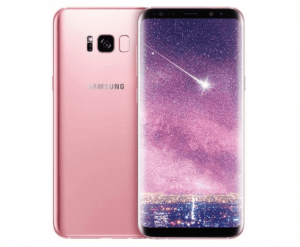 Samsung Galaxy S8+ i Rose Pink (Kilde: GSMArena.com)