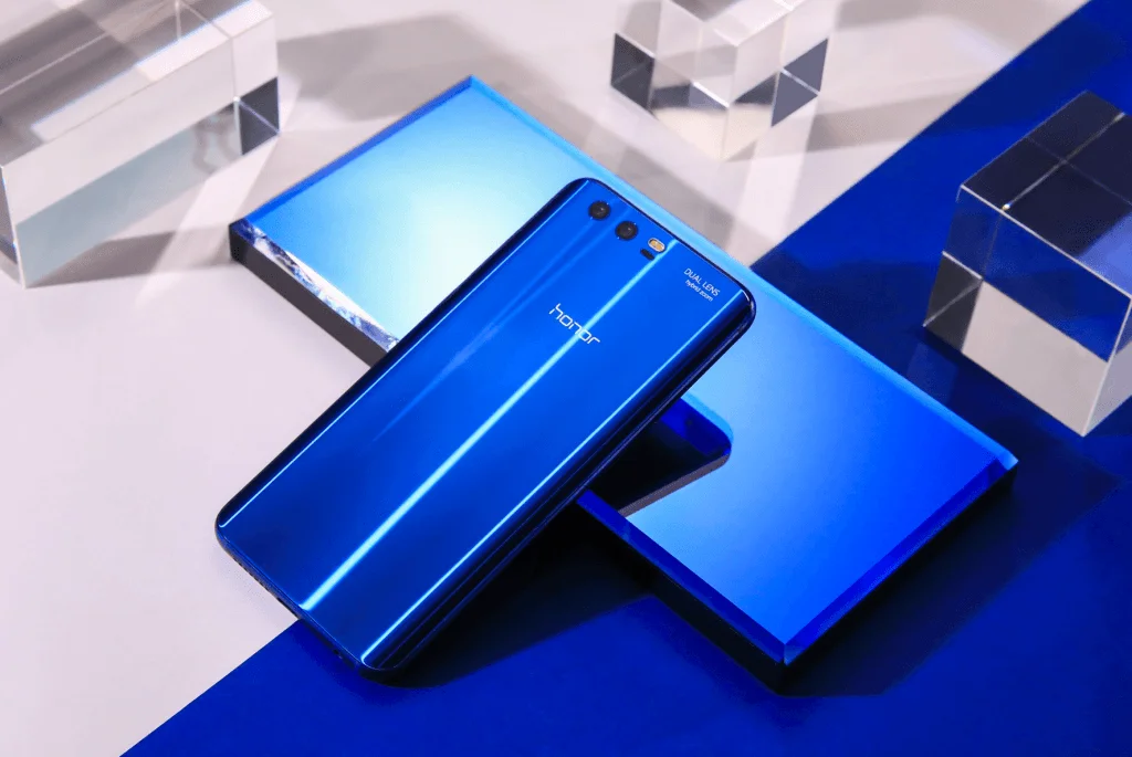Honor 9 i blå (Kilde: Honor Twitter)
