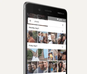 Nokia 8 Google Fotos