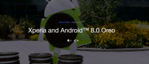 Sony klar til at opdaterer enheder til Android 8.0 Oreo (Kilde: Sony)