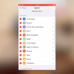 Kontrolcenter iOS 11