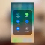 Kontrolcenter iOS 11