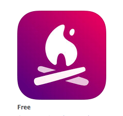 Bonfire applikationen testes netop nu på det danske marked (Kilde: Screenshots App Store)