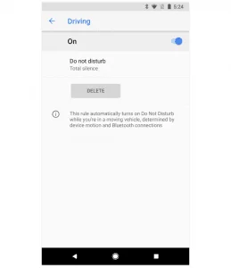 Driving Google Pixel 2