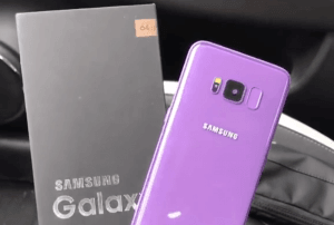 Galaxy S8 purple