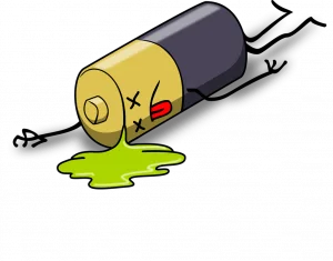 Defekt batteri