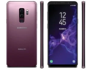 Samsung Galaxy S9+ i lilla (Kilde: GSMArena.com)