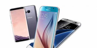 Samsung Galaxy S8+ lineup