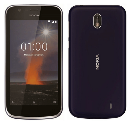 Lækkede billeder af Nokia 1 (Kilde: Evan Blass @EvLeaks)