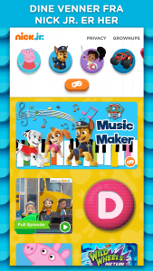 Nick Jr. Play applikationen lanceres i samarbejde med YouSee