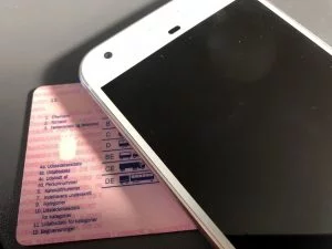 Kørekortet på vej på smartphonen via applikation (Foto: MereMobil.dk)