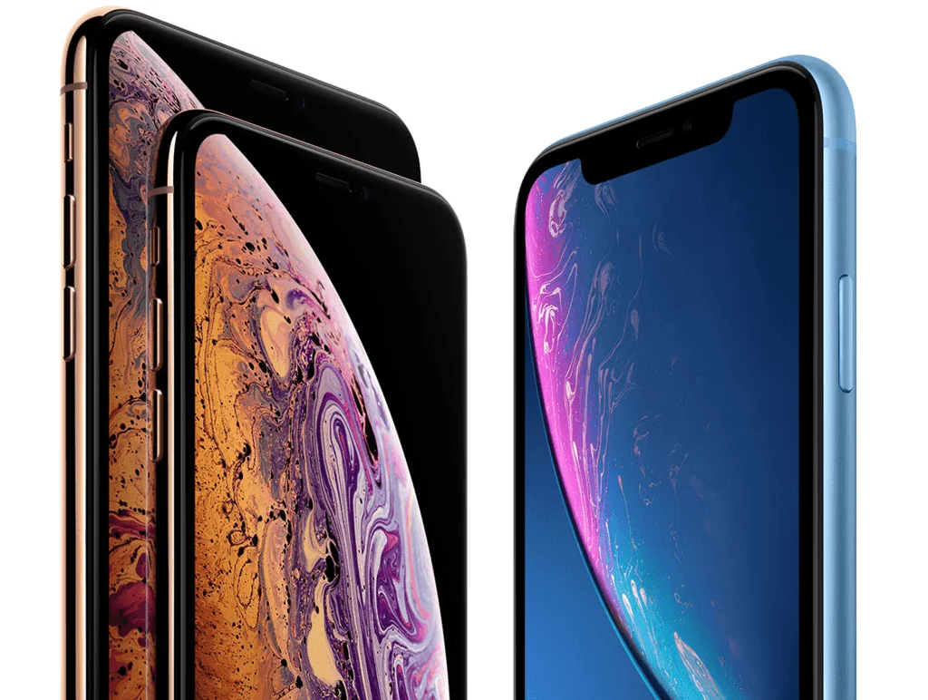 iPhone Xs Xs Max og Xr
