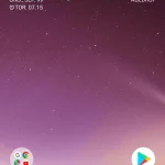 Skærmbillede fra Xperia XZ3