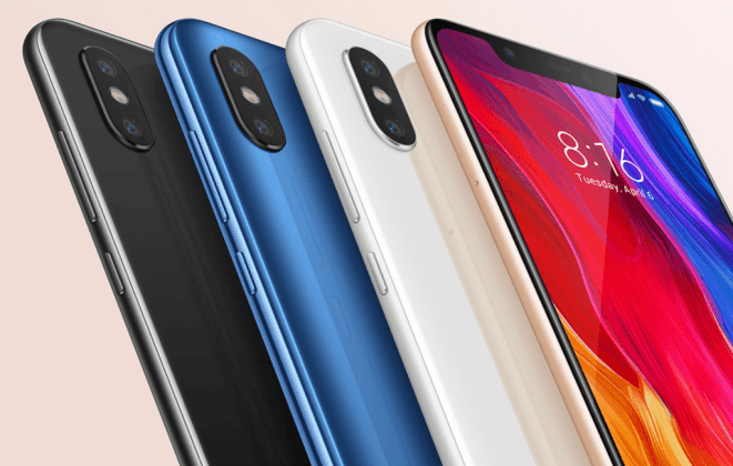 Xiaomi висит на заставке