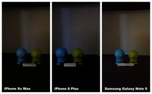 iPhone Xs Max lowlight test