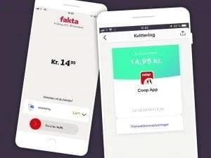 Coop byder MobilePay indenfor (Foto: MobilePay)