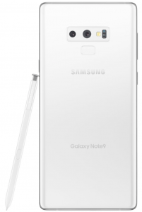 hvid Samsung Galaxy Note 9