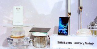 Samsung Galaxy Note 9 i First Snow White (Kilde: GSMArena.com)