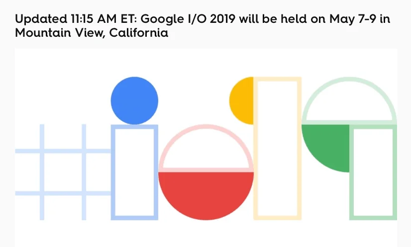 Google I/O 2019 (Foto: Google)