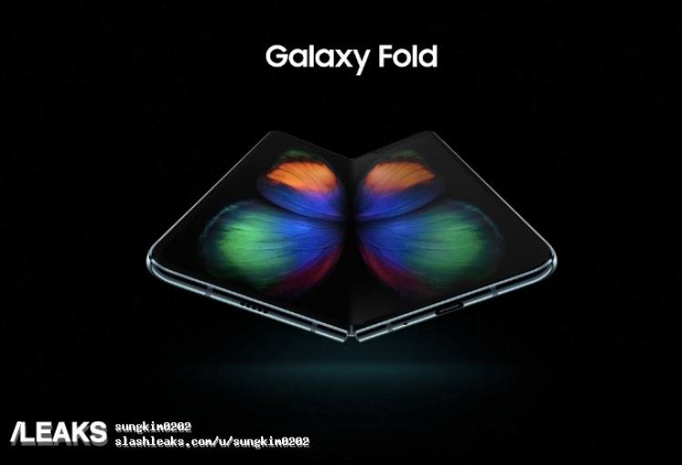 Samsung Galaxy Fold afsløret af Slashleaks (Kilde: Slashleaks)