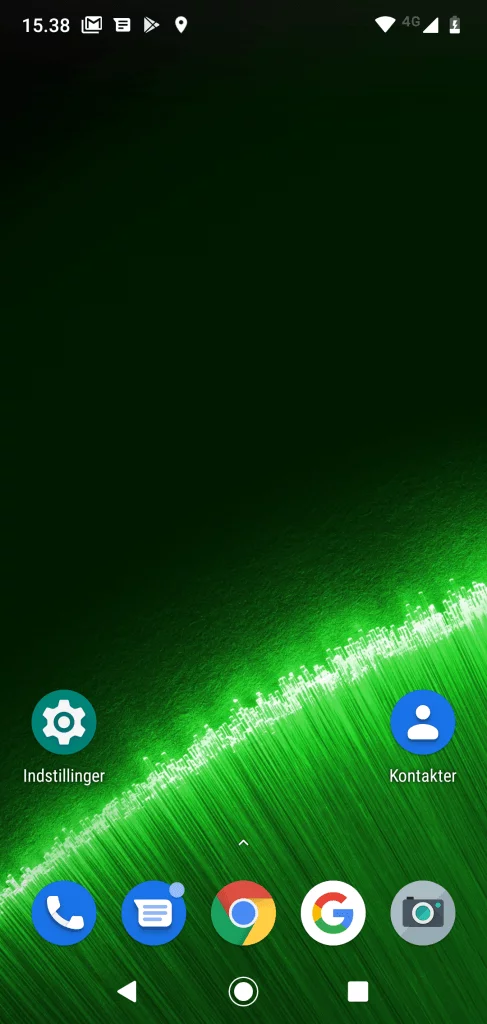 Skærmbillede fra Moto G7