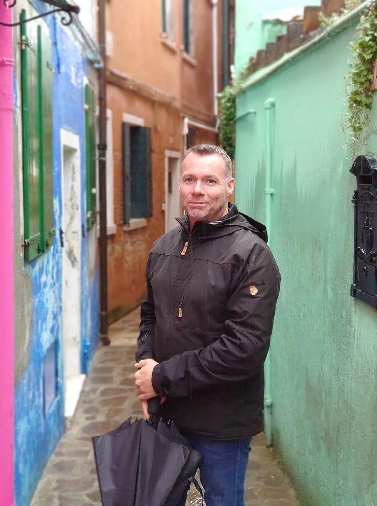 John G. i Venedig - foto taget med Xperia 1