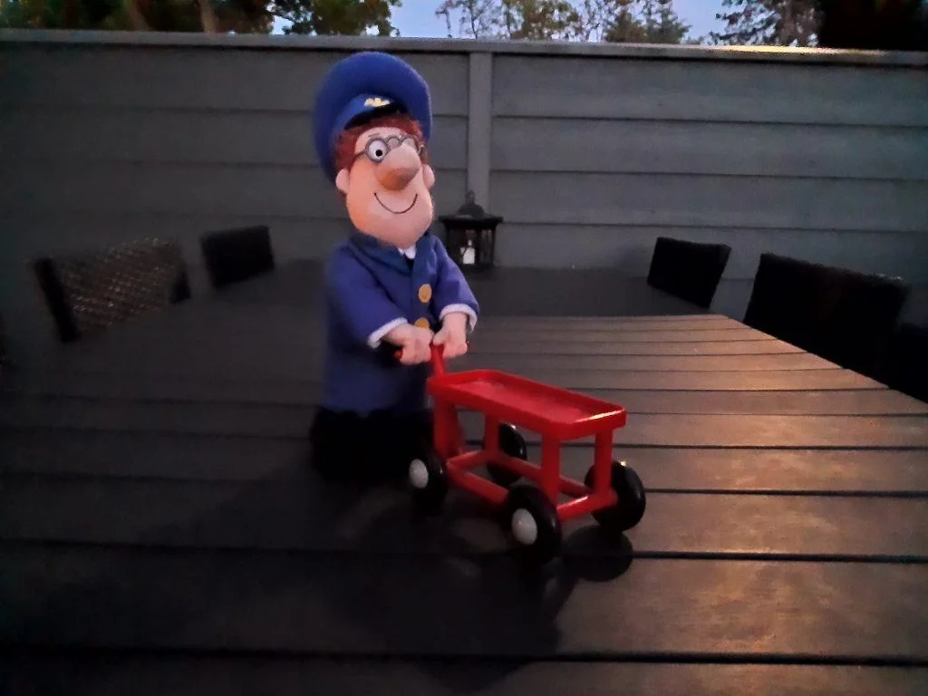 Taget med Motorola One Vision i Night Vision mode